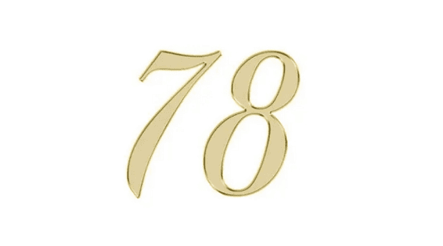 78 còn đại diện cho sự thịnh vượng và tài lộc