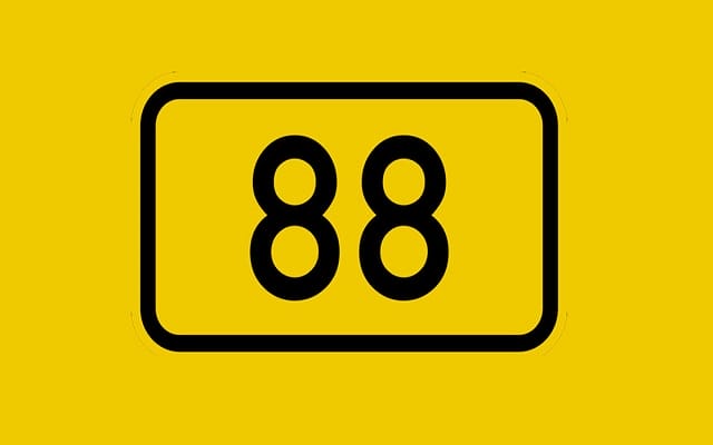 Quan điểm dân gian về số 88
