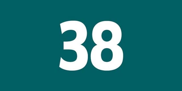Số 38 được ưa chuộng bởi biểu tượng may mắn trong cuộc sống