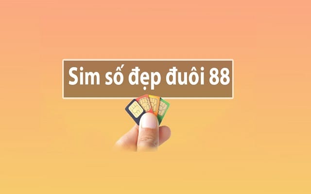 Ý nghĩa sim đuôi 88