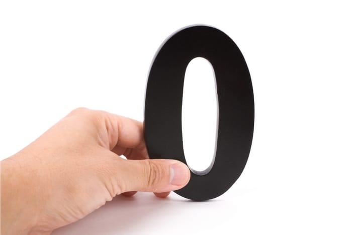 Hiểu ý nghĩa số 0, có thể chọn con số này để sử dụng trong cuộc sống