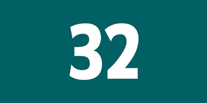 Ý nghĩa số 32 tương đối tốt, hài hòa, ổn định, có khả năng vượt qua thử thách để phát triển