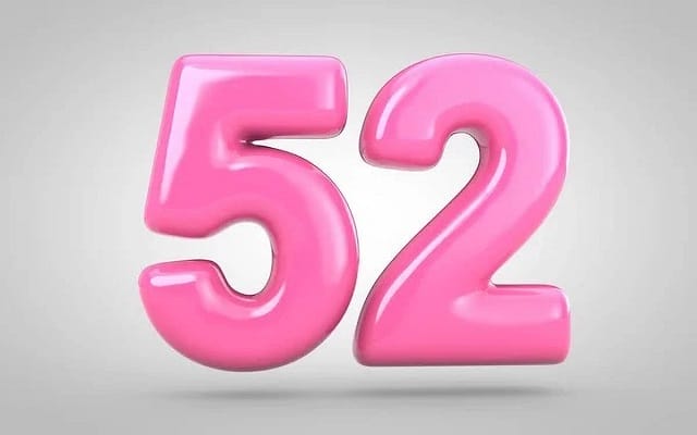 Ý nghĩa số 52 trong cuộc sống