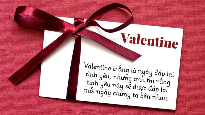 Ngày 14/3 Valentine trắng có ý nghĩa như thế nào?