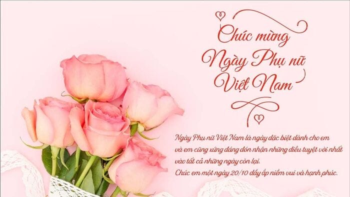 Ngày 20/10 có ý nghĩa như thế nào với chúng ta hiện nay