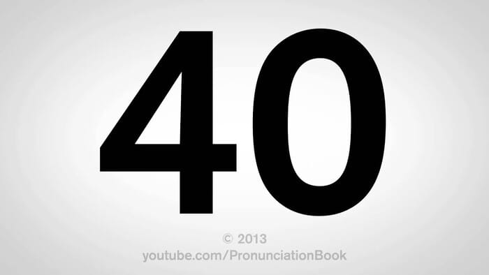 Ý nghĩa số 40 theo quan niệm dân gian