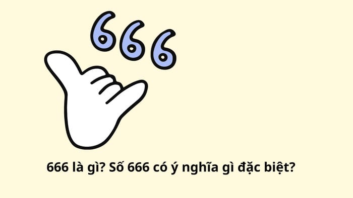 Ý nghĩa số 666 dưới góc nhìn văn hóa phương Tây