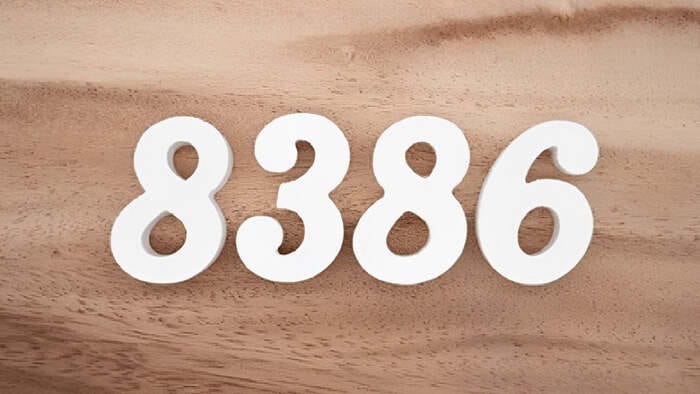 Khám phá ý nghĩa số 8386 chi tiết từng số trong dãy