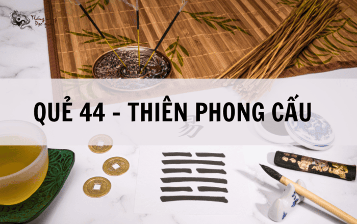 Xét về yếu tố Kinh Dịch số 95 được ứng với quẻ Thiên Phong Cấu