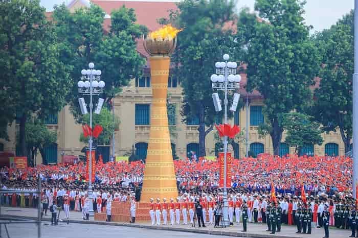 1/9 tại Việt Nam là ngày tổng duyệt cho lễ Quốc khánh
