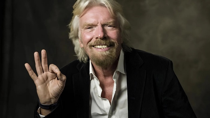 Richard Branson là doanh nhân có nhiều thành công