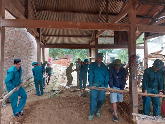 Những thành phần chính trong lực lượng Dân quân tự vệ