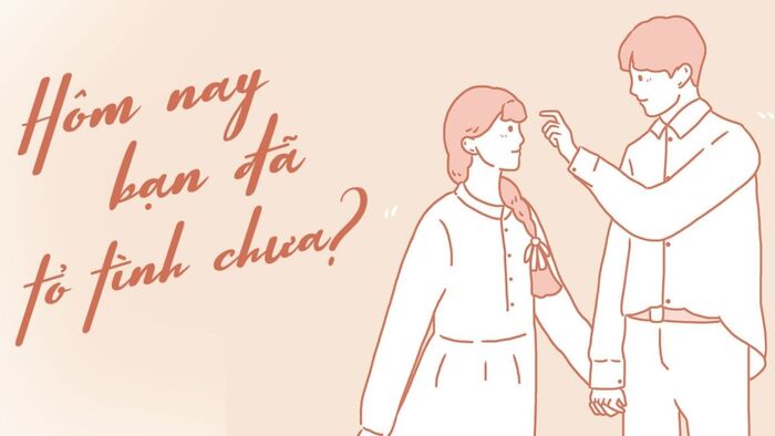 Những lời tỏ tình ngọt ngào bạn có thể thể hiện với đối phương