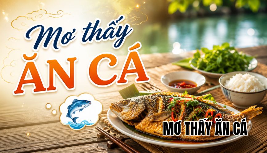 Mơ thấy ăn cá