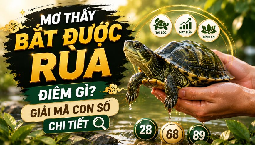 Mơ Thấy Bắt Được Rùa Điềm Gì? Giải Mã Con Số Chi Tiết