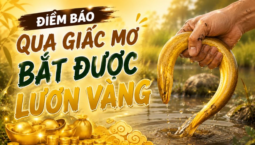 Điềm báo qua giấc mơ bắt được lươn vàng