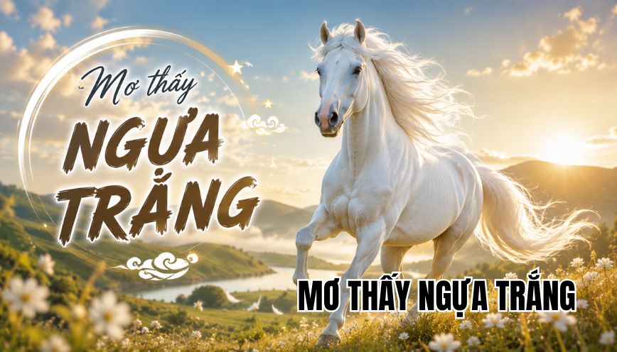 mơ thấy ngựa trắng