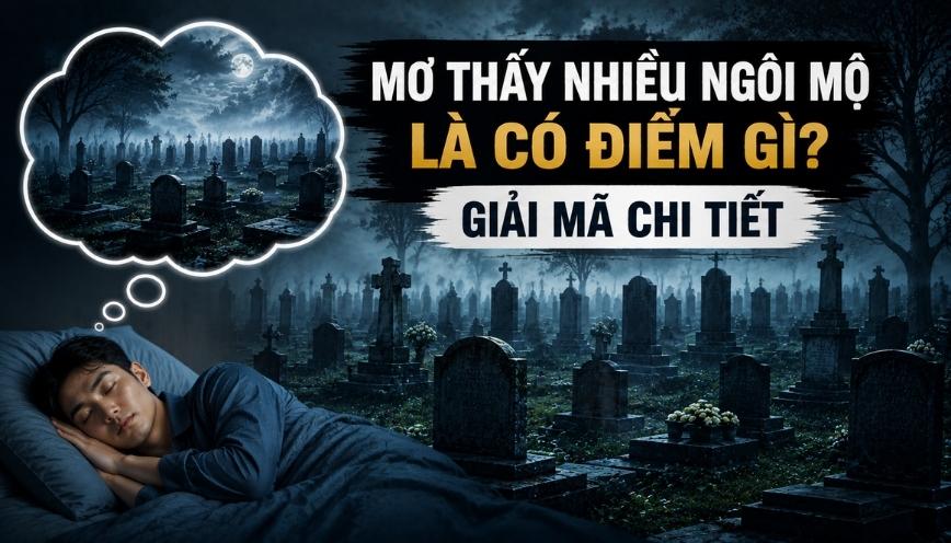Mơ thấy nhiều ngôi mộ là có điềm gì? Giải mã chi tiết